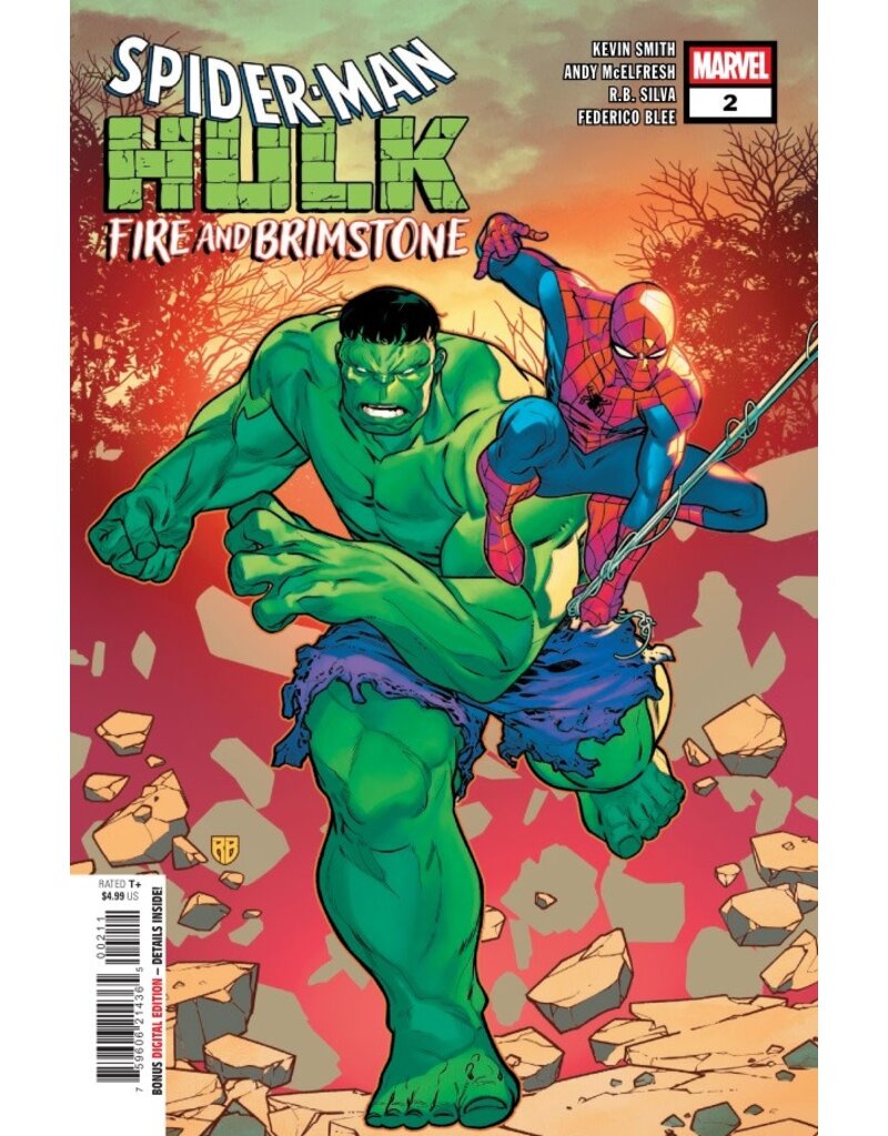 Marvel Comics Spider-Man / Hulk: Fire and Brimstone #2