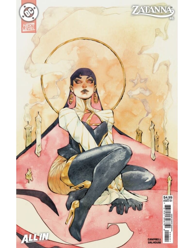 DC COMICS Zatanna #6 Cover D Chuma Hill Variant