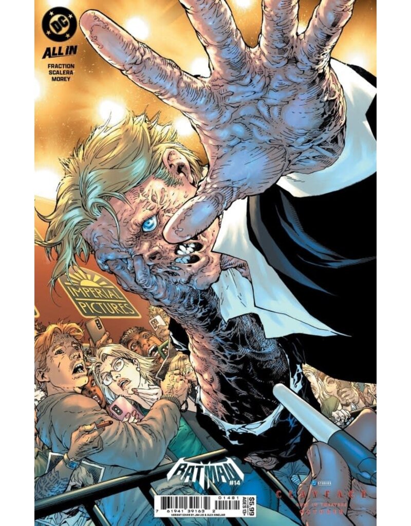DC COMICS Batman #14 Cover G Jim Lee Clayface Movie Variant