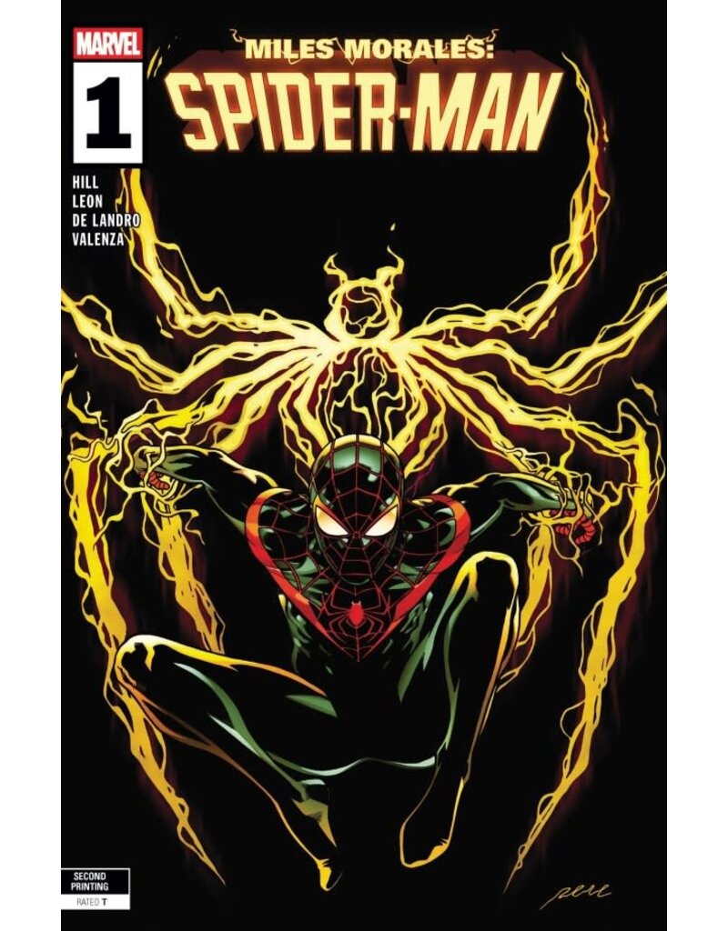 Marvel Comics Miles Morales: Spider-Man #1 - 2nd Printing Pere Pérez