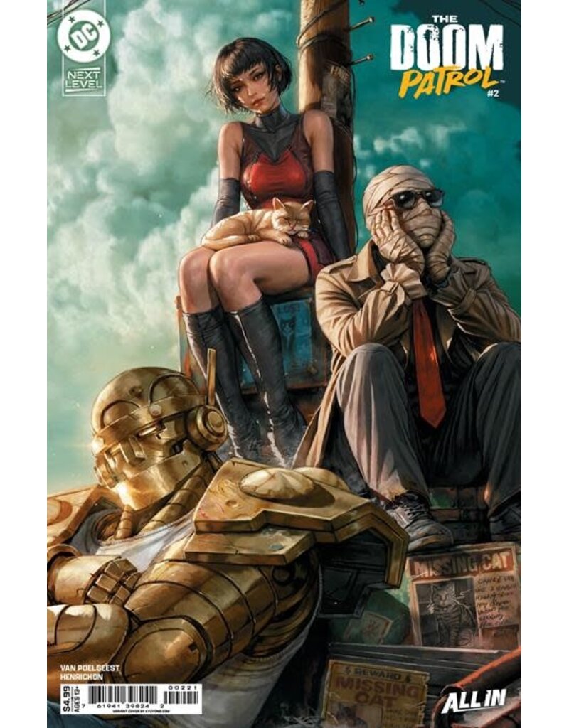 DC COMICS Doom Patrol #2 Cvr B Kyuyong Eom Card Stock Var
