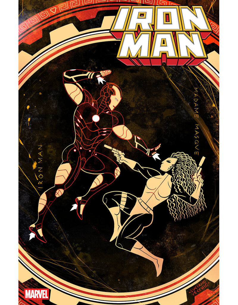Marvel Comics Iron Man #10 Luciano Vecchio Art Style Variant