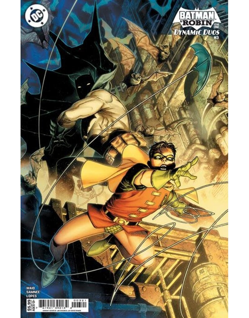 DC COMICS Batman & Robin Year One Dynamic Duos #3 (Of 12) Cvr B Jim Cheung Card Stock Var