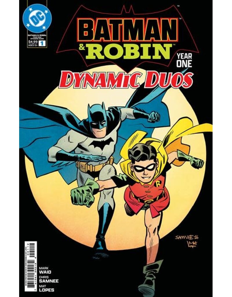 DC COMICS Batman & Robin Year One Dynamic Duos #1 (Of 12) Second Printing Cvr A Chris Samnee