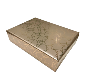 Cadeaupapier Lila/Zilver