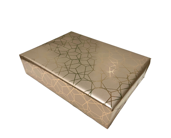 Cadeaupapier Lila/Zilver