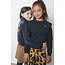 Like Flo Flo girls sweater fancy rib ruffle (5303)