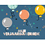 Verjaardagsboek blauw