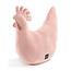 La millou Kussen kippige hen velvet roze