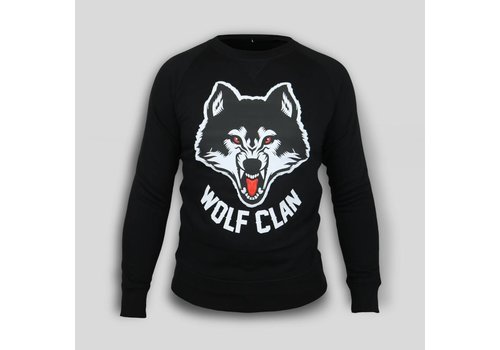 Wolf Clan Black Crewneck
