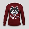 Wolf Clan Burgundy Crewneck
