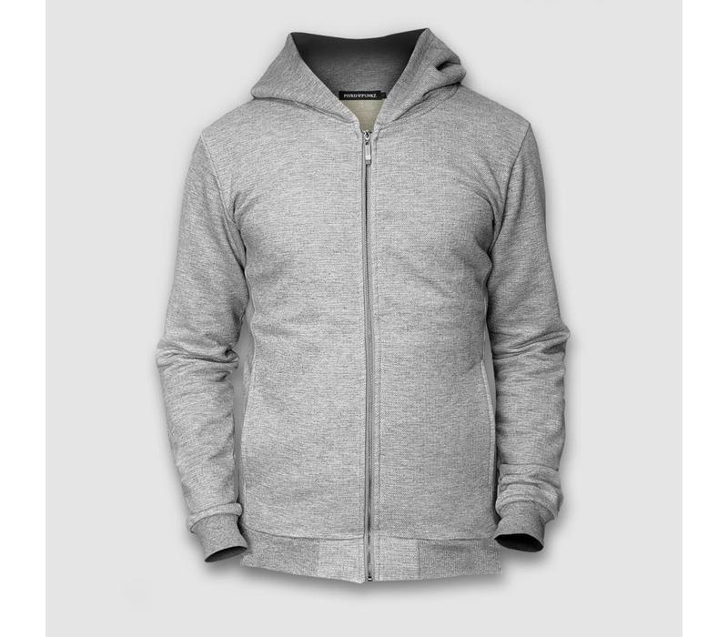 Psyko - Grey Zipped Hoody