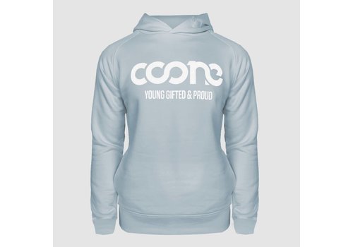 Coone - Young Gifted & Proud Blue Men's Hoody