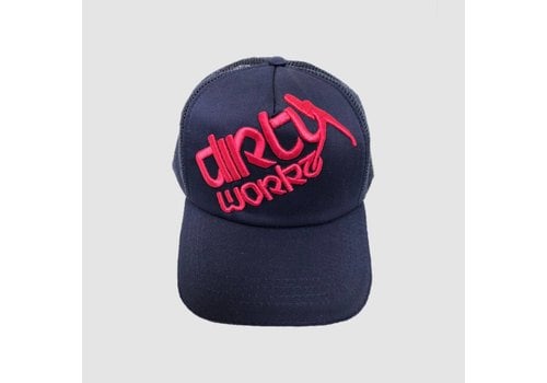 Dirty Workz - Cap Blue/ Fluo Pink