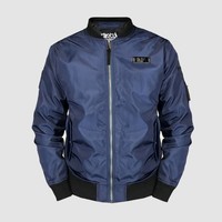 Dirty Workz - Blackout Blue Bomber Jacket