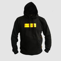 CONTAGION BLACK HOODIE