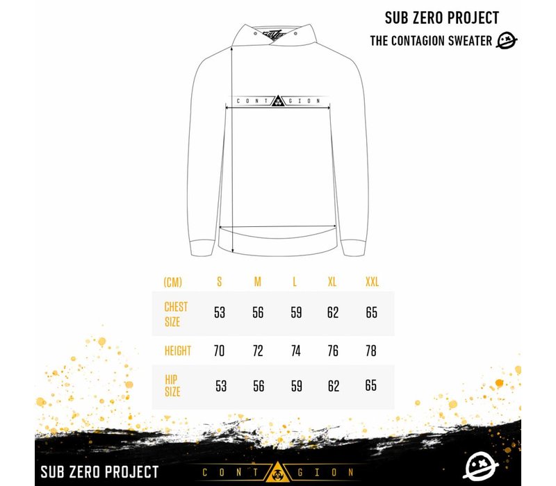 Sub Zero Project - Contagion Black Hoody