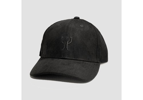 Psyko Punkz - Black Logo Suede Cap