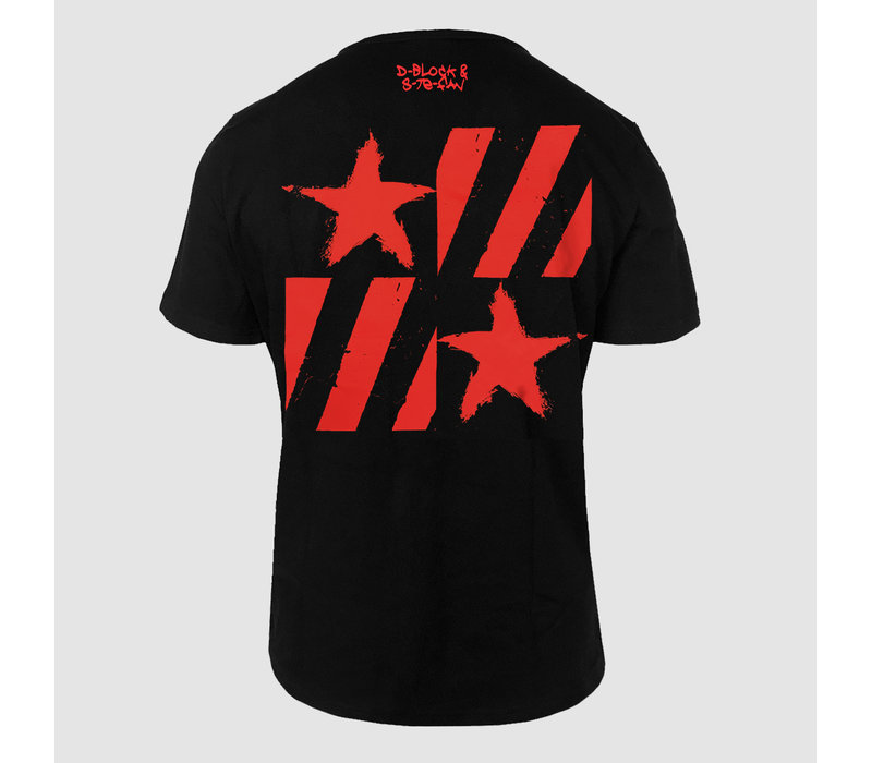 D-Block & S-te-Fan - Stars & Stripes Logo T-Shirt