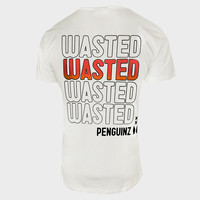 Wasted Penguinz - WASTED White T-shirt