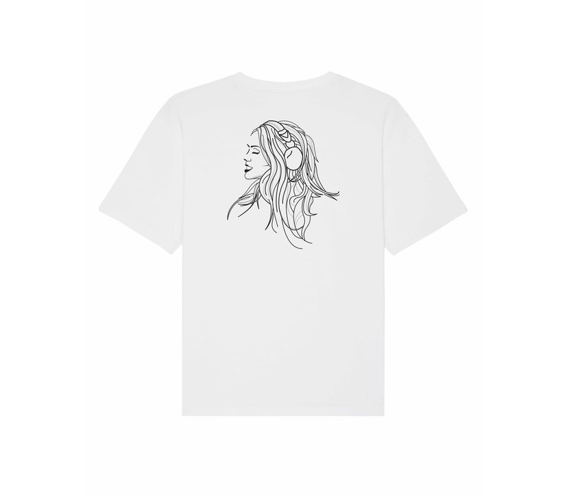 Mandy - Silhouette T-Shirt White