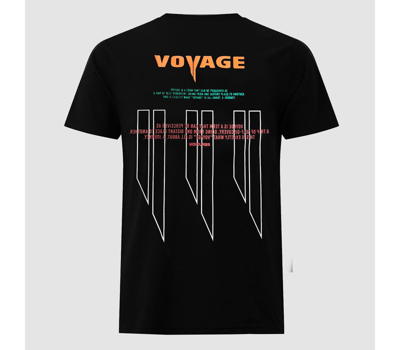 Refuzion - Voyage Black T-Shirt