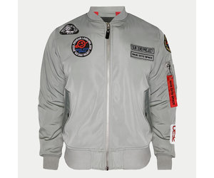 space bomber jacket