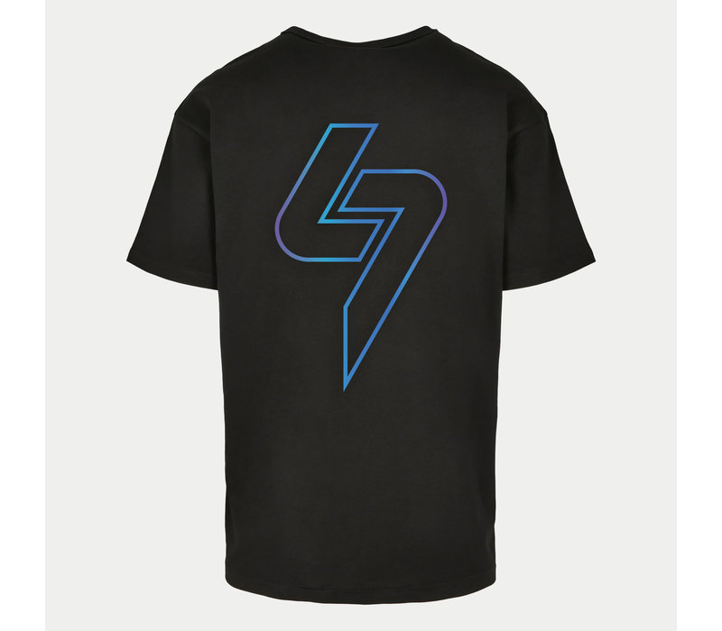 Primeshock T-shirt Black & Blue