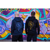 Primeshock Hoodie Black & Blue