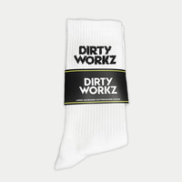 Dirty Workz - Logo Jacquard Cotton-Blend Socks ONE SIZE