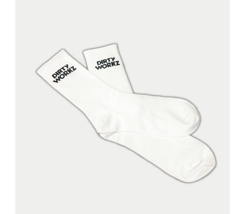 Dirty Workz - Logo Jacquard Cotton-Blend Socks ONE SIZE