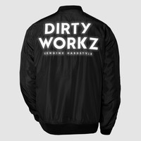 Dirty Workz - Army Green Bomber Jacket - Dirty Workz Shop