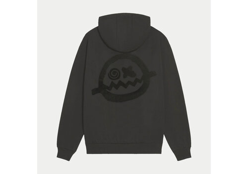 ANTHRACITE SMILEY  HOODIE