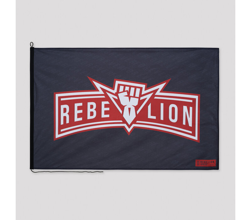 Rebelion - Flag Black/Red