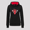 Rebelion -  Girls Hoodie Black/Red