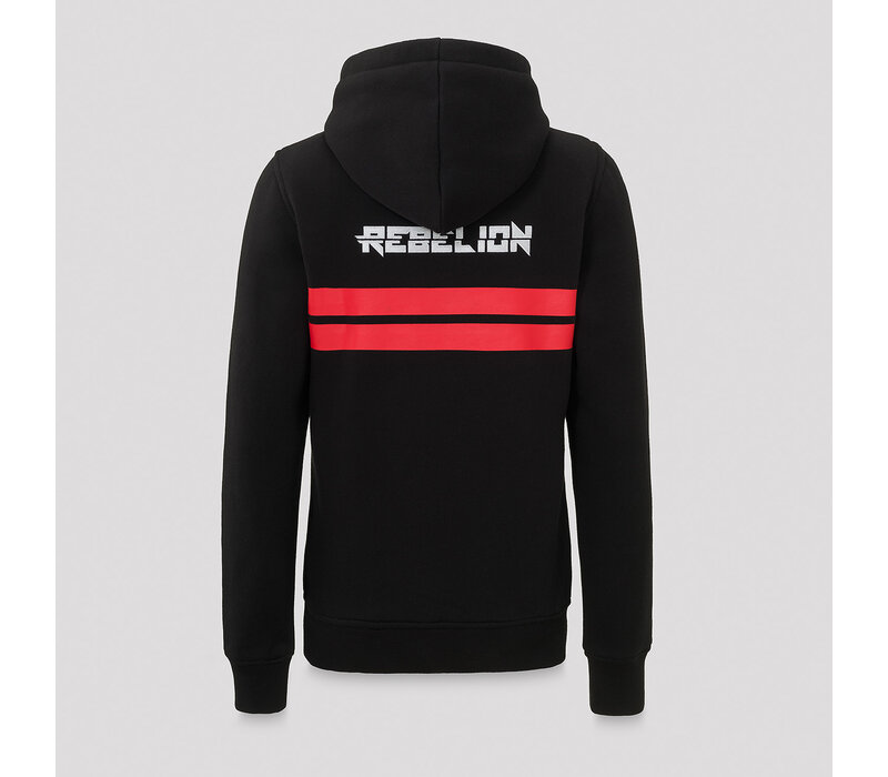 Rebelion - Girls Hoodie Black/Red