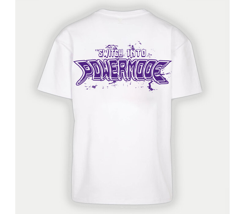 Primeshock - Switch Into Powermode White T-Shirt