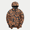 Sub Zero Project - Distorted Orange Smileys Hoodie