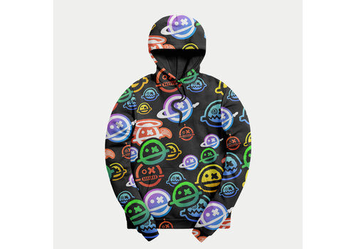 Allover Smileys  Hoodie | Final Sizes