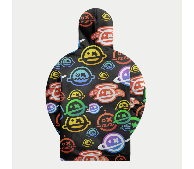 Allover Smileys  Hoodie | Final Sizes