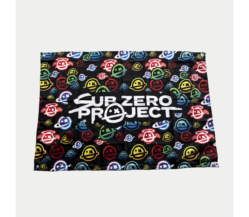 Allover Smileys Flag
