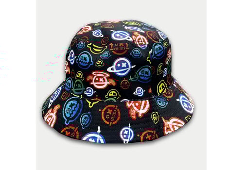Allover Smileys Bucket Hat