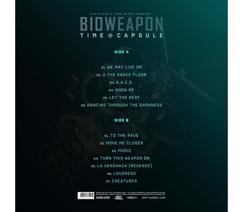 Bioweapon - Time Capsule Album Vinyl | LAST FEW