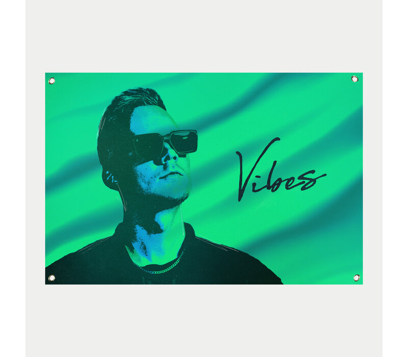 Adrenalize - Vibes Signed Album + Flag