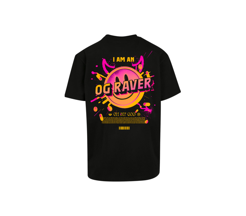 OG Raver T-Shirt Black