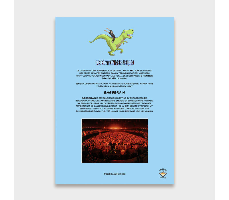 Bassbrain - De Fontein Der Jeugd NL Comic Book