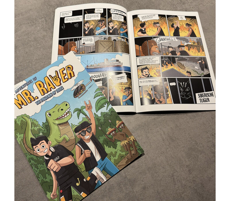 Bassbrain - De Fontein Der Jeugd NL Comic Book