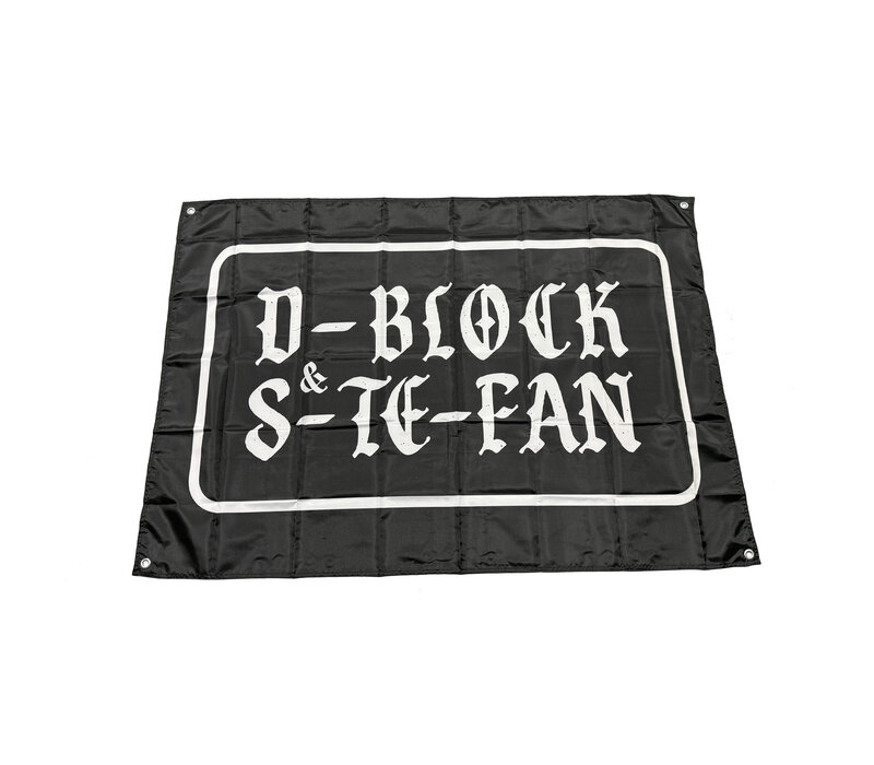 D-Block & S-te-Fan 20 Years Logo Flag