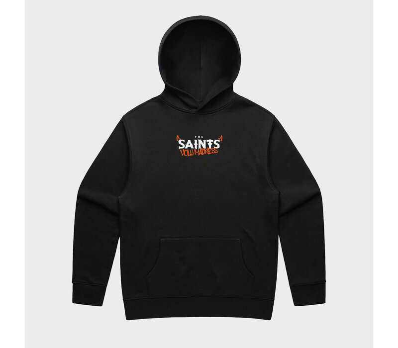Holy Madness 2026  Black Hooded Sweater