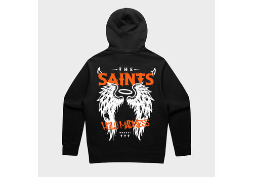 Holy Madness 2026  Black Hooded Sweater